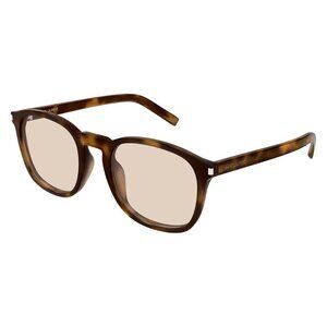 New SAINT LAURENT Havana Square SL 818 004 Sunglasses Women